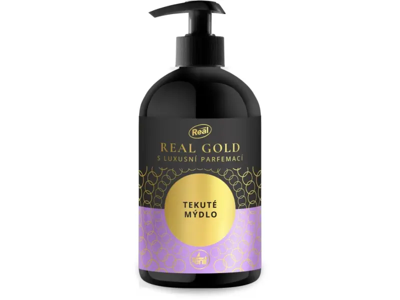 Tekuté mýdlo Real Gold, 500g
