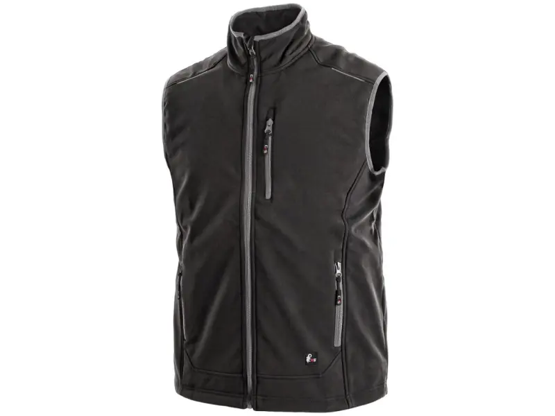 Vesta CXS TOPEKA, softshell, pánská, černá, vel. 5XL