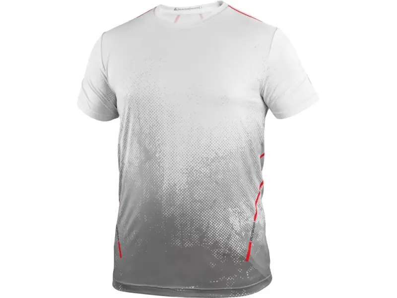 Tričko CXS SPORTY FLOW, krátký rukáv, bílé, vel. S