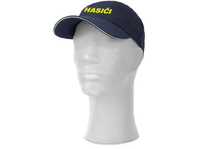 Čepice CXS JACK s výšivkou HASIČI, s kšiltem, tmavě modrá