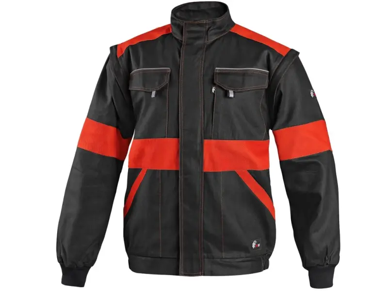 Blůza CXS LUXY EDA, pánská, černo-oranžová, vel. 52