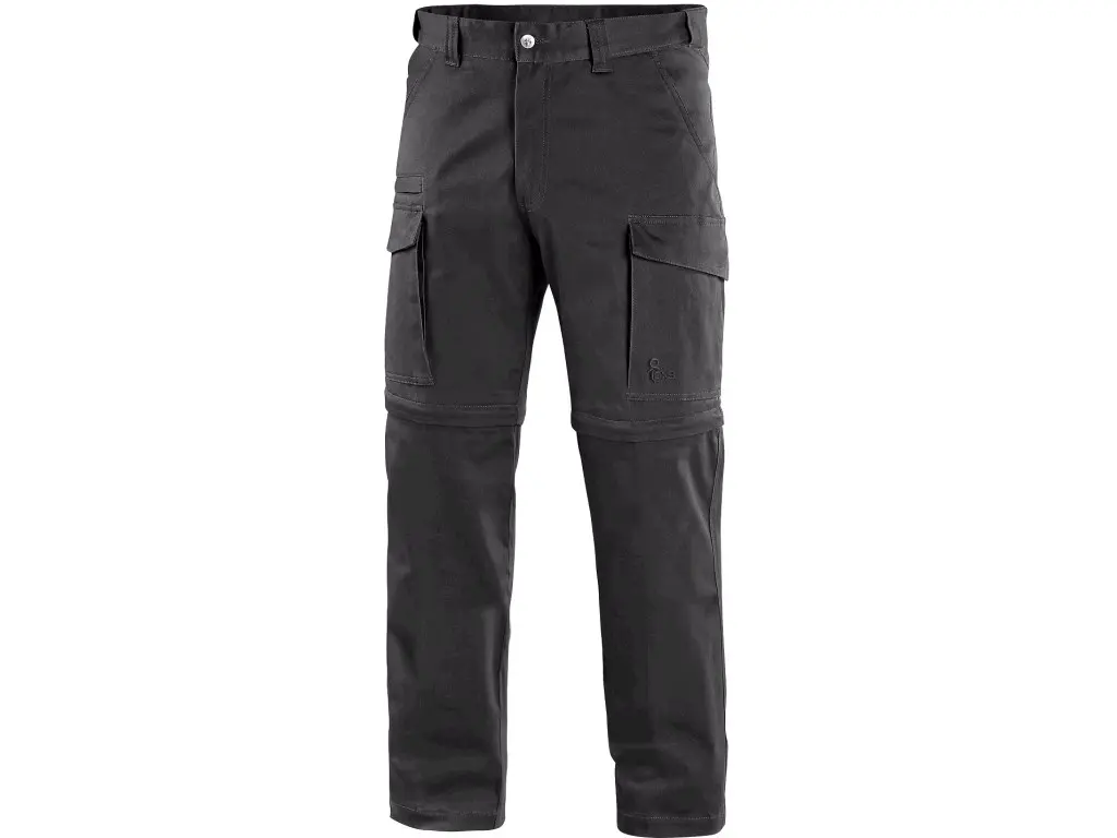 Fotografie Kalhoty CXS VENATOR, pánské s odepínacími nohavicemi, černé, vel. 60