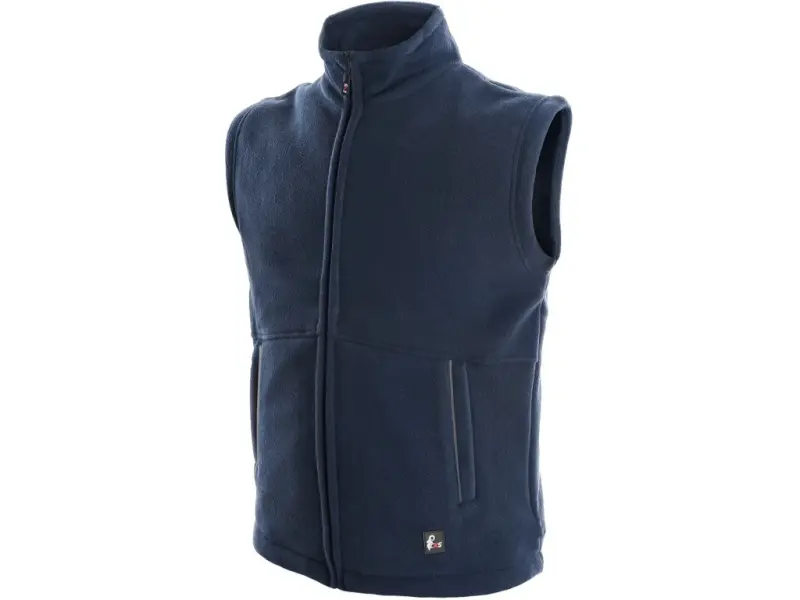 Vesta CXS UTAH, fleece, pánská, tmavě modrá, vel. 3XL Vesta CXS UTAH, fleece, pánská, tmavě modrá, vel. 3XL