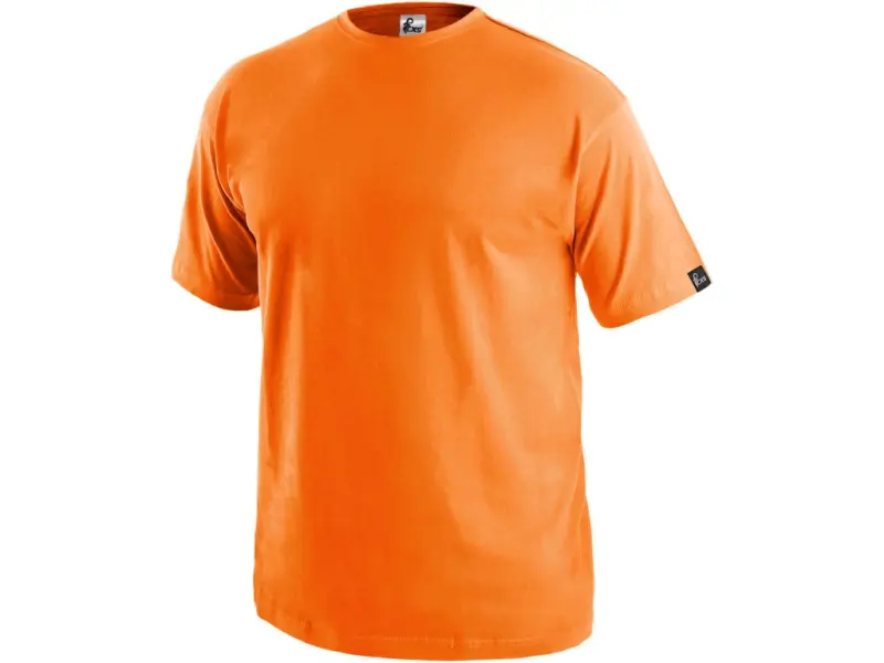 Tričko CXS DANIEL, krátký rukáv, oranžové, vel. L