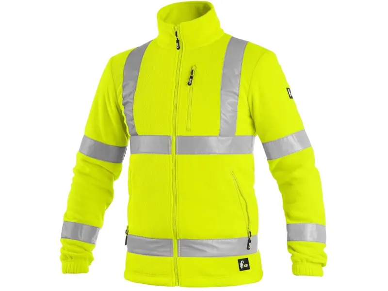 Bunda CXS PRESTON, výstražná, žlutá, vel. 3XL