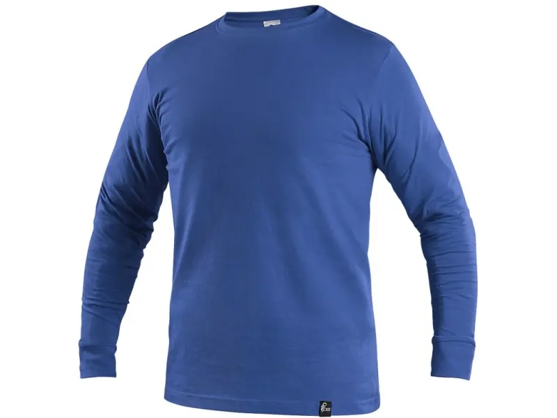 Tričko CXS PETR, dlouhý rukáv, středně modrá, vel. 2XL Tričko CXS PETR, dlouhý rukáv, středně modrá, vel. 2XL