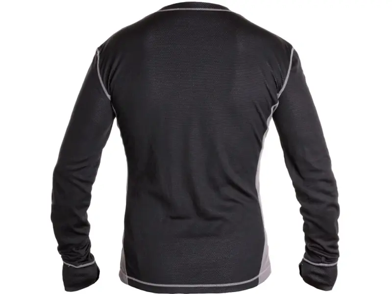 Tričko COOLDRY, funkční, dlouhý rukáv, pánské, černo-šedé, vel. L Tričko COOLDRY, funkční, dlouhý rukáv, pánské, černo-šedé, vel. L