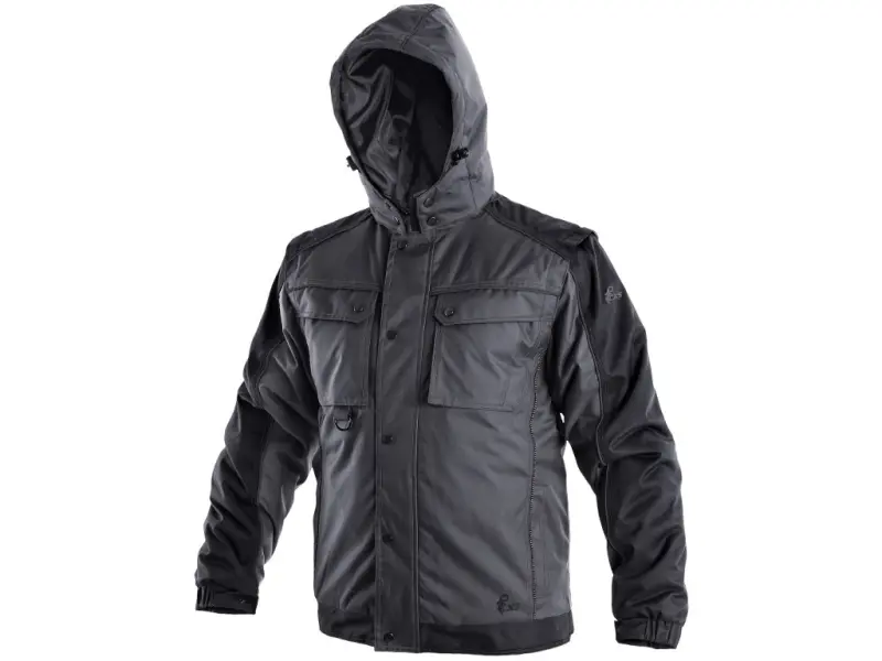 Bunda CXS IRVINE, zimní, pánská, šedo-černá, vel. 2XL Bunda CXS IRVINE, zimní, pánská, šedo-černá, vel. 2XL