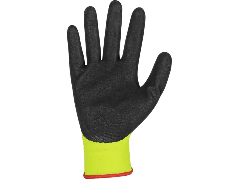 Rukavice CXS WAYNA, máčené v latexu s pískovou úpravou, vel. 08