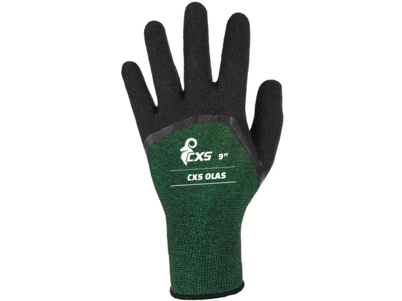 Rukavice CXS OLAS, máčené v latexu, vel. 06-07