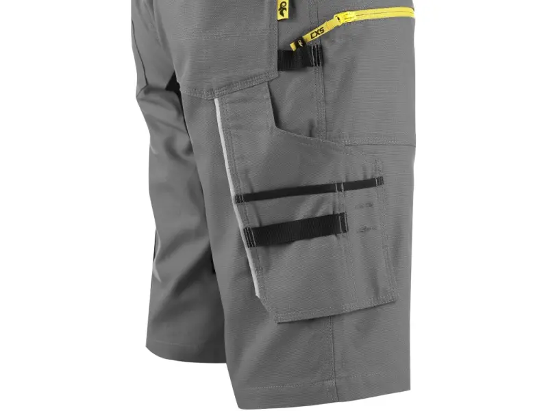 Kraťasy CXS STRETCH, pánské, šedo-černé, vel. 50