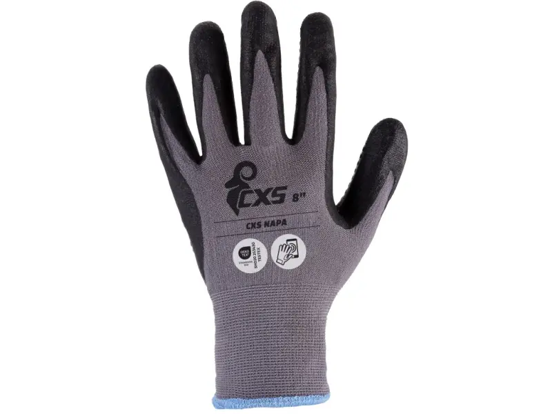 Rukavice CXS NAPA, máčené v nitrilu, vel. 09