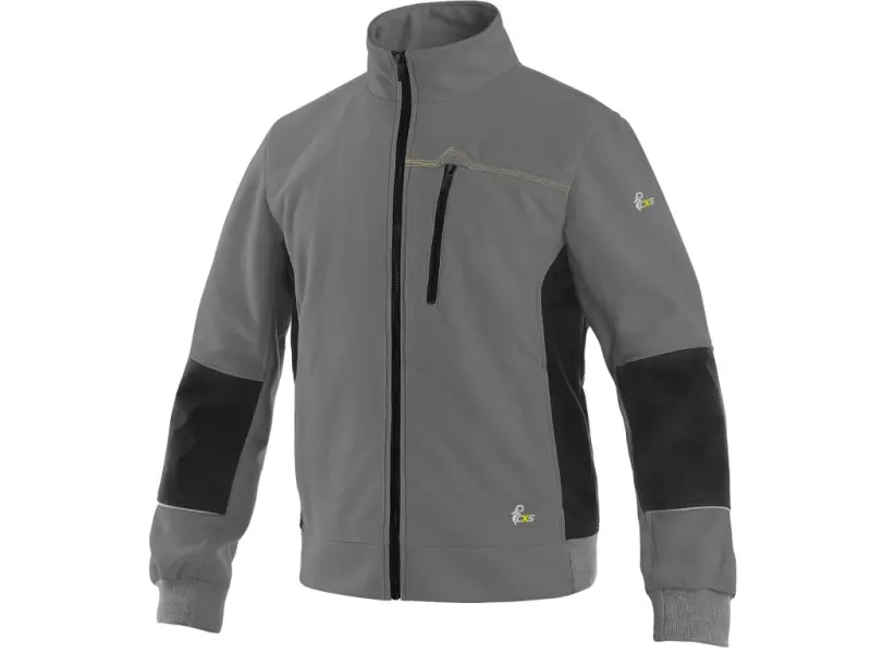 Mikina CXS TEXAS, pánská, šedo-černá, vel. 2XL