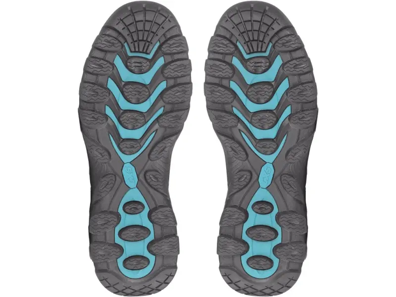 Obuv polobotka CXS ISLAND GILI, vycházková, šedo-modrá, vel. 44