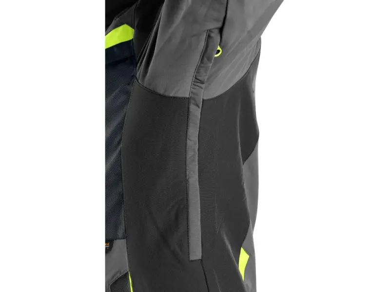 Blůza CXS NAOS, pánská, šedo-černá, HV žluté doplňky, roz. 54