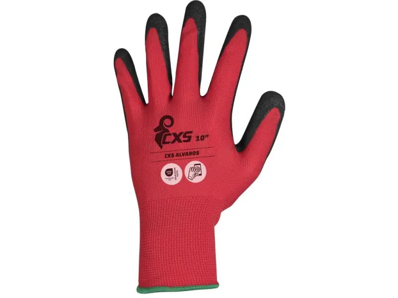 Rukavice CXS ALVAROS, máčené v nitrilu