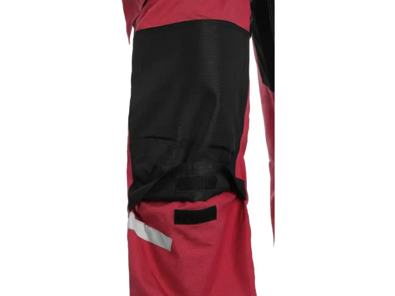 Kalhoty CXS STRETCH, pánské, červeno - černé, vel. 48