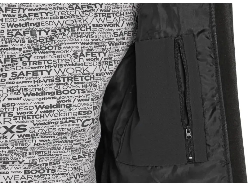 Bunda CXS STRETCH, pánská, softshell, černá, vel. XL