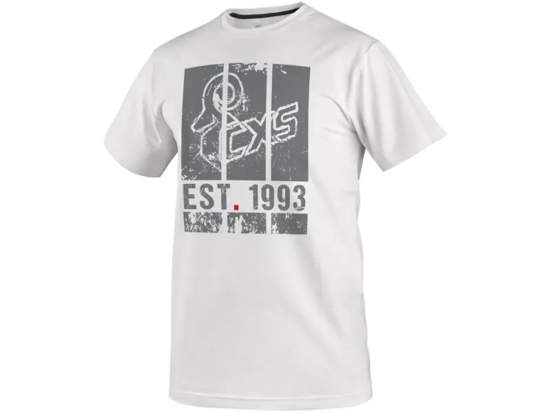 Tričko CXS WILDER, krátký rukáv, potisk CXS logo, bílé, vel. 2XL Tričko CXS WILDER, krátký rukáv, potisk CXS logo, bílé, vel. 2XL