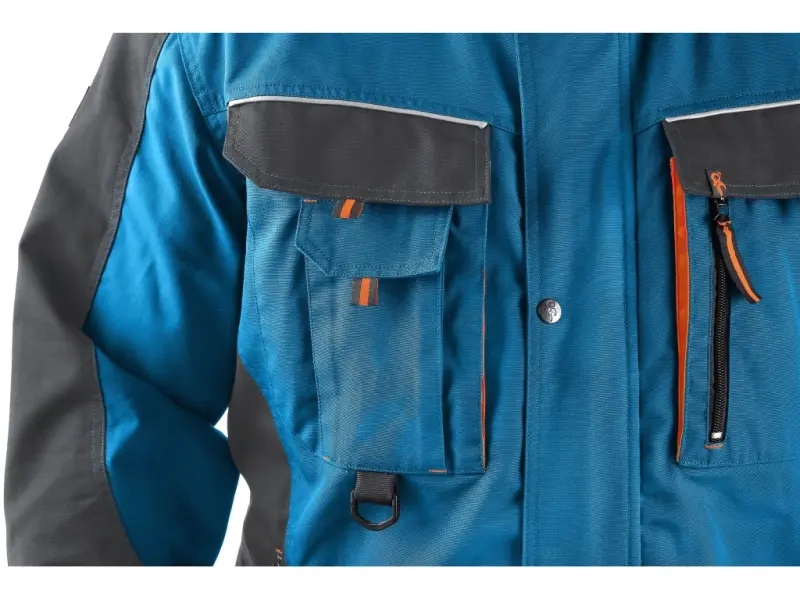 Blůza CXS SIRIUS LUCIUS, pánská, modro-šedá, vel. 56