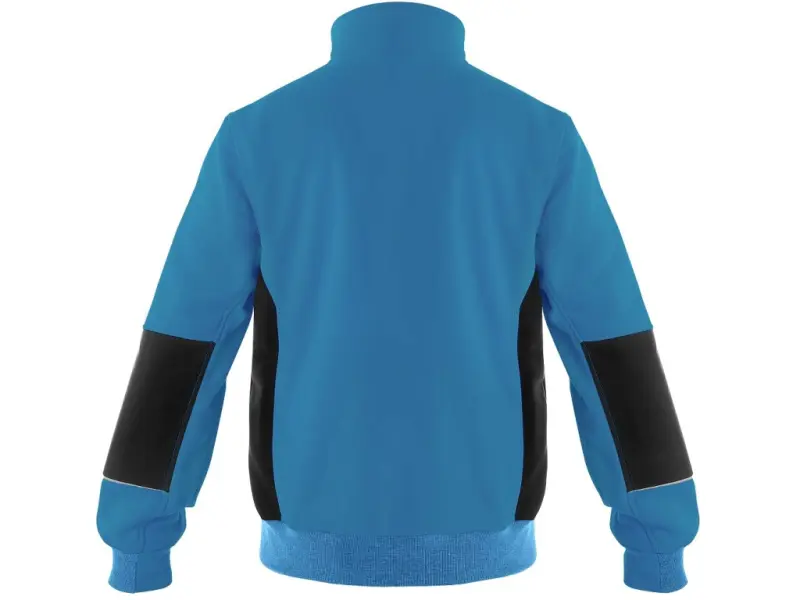 Mikina CXS TEXAS, pánská, středně modrá-černá, vel. 4XL