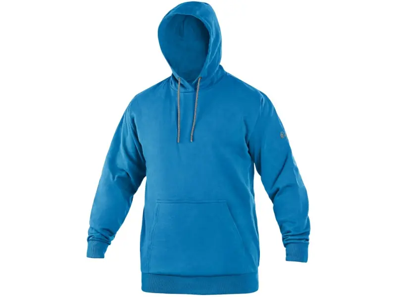 Mikina s kapucí CXS ARYN, azurově modrá, vel. 2XL Mikina s kapucí CXS ARYN, azurově modrá, vel. 2XL