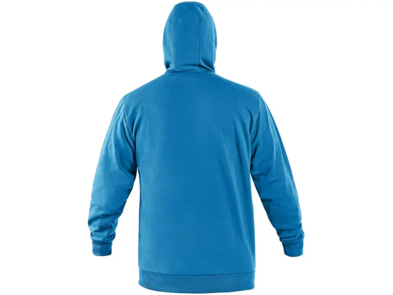 Mikina s kapucí CXS ARYN, azurově modrá, vel. 2XL Mikina s kapucí CXS ARYN, azurově modrá, vel. 2XL