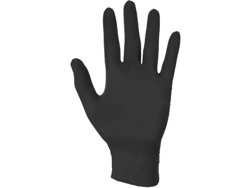 Rukavice CXS STERN BLACK, jednorázové, nitrilové, vel. 8 Rukavice CXS STERN BLACK, jednorázové, nitrilové, vel. 8