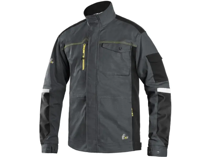 Blůza CXS STRETCH, pánská, tmavě šedá-černá, vel. 50