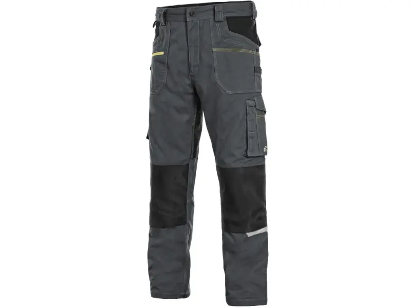 Kalhoty CXS STRETCH, pánské, tmavě šedo-černá, vel. 50