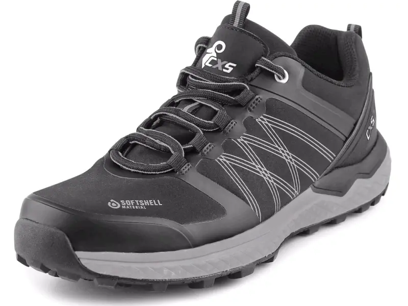 Obuv CXS SPORT, polobotka, černo-šedá Obuv CXS SPORT, polobotka, černo-šedá