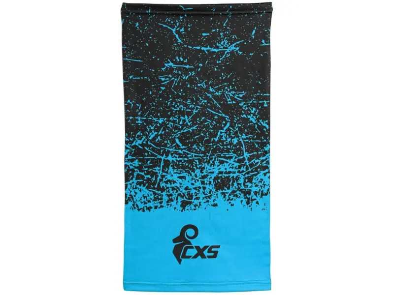 Šátek multifunkční CXS LORY, 23x45, černo - modrý Šátek multifunkční CXS LORY, 23x45, černo - modrý