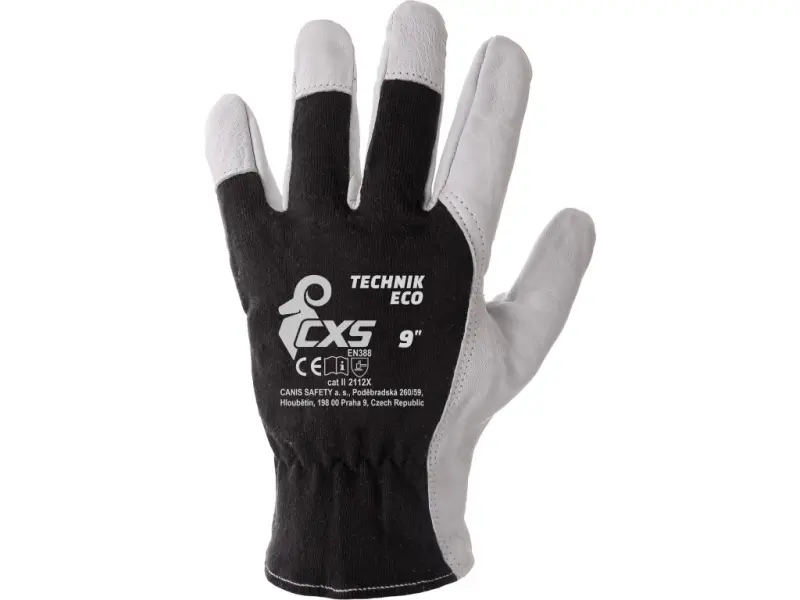 Rukavice CXS TECHNIK ECO, kombinované, vel. 10 Rukavice CXS TECHNIK ECO, kombinované, vel. 10