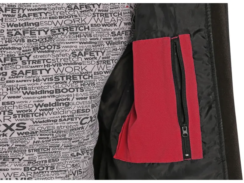 Bunda CXS STRETCH, pánská, softshell, červená, vel. 2XL Bunda CXS STRETCH, pánská, softshell, červená, vel. 2XL