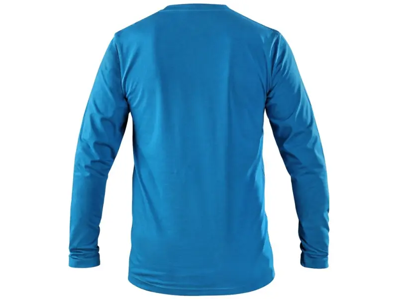 Tričko CXS SIMON, dlouhý rukáv, azurově modré, vel. S Tričko CXS SIMON, dlouhý rukáv, azurově modré, vel. S