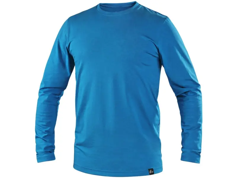 Tričko CXS SIMON, dlouhý rukáv, azurově modré, vel. M Tričko CXS SIMON, dlouhý rukáv, azurově modré, vel. M