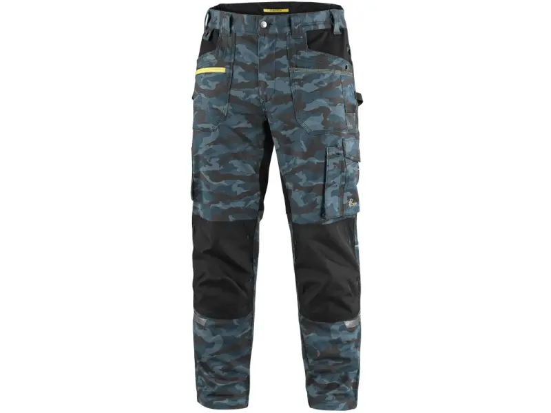 Kalhoty CXS STRETCH, pánské, maskáčové modré, vel. 64