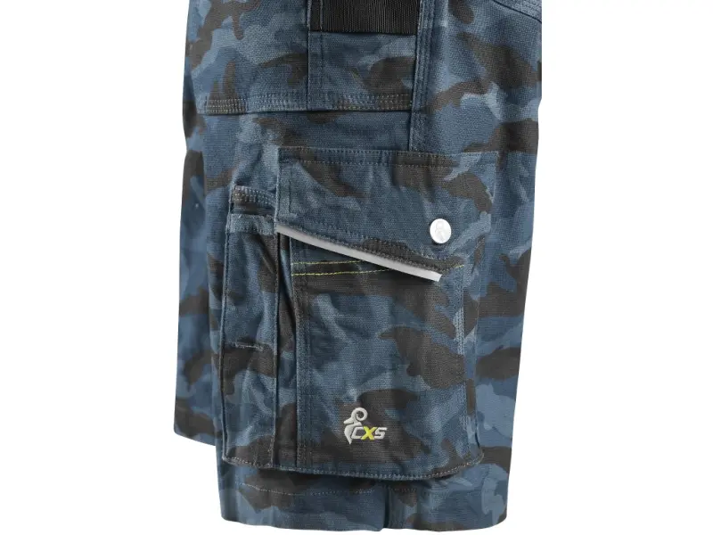 Kraťasy CXS STRETCH, pánské, maskáčové modré, vel. 58