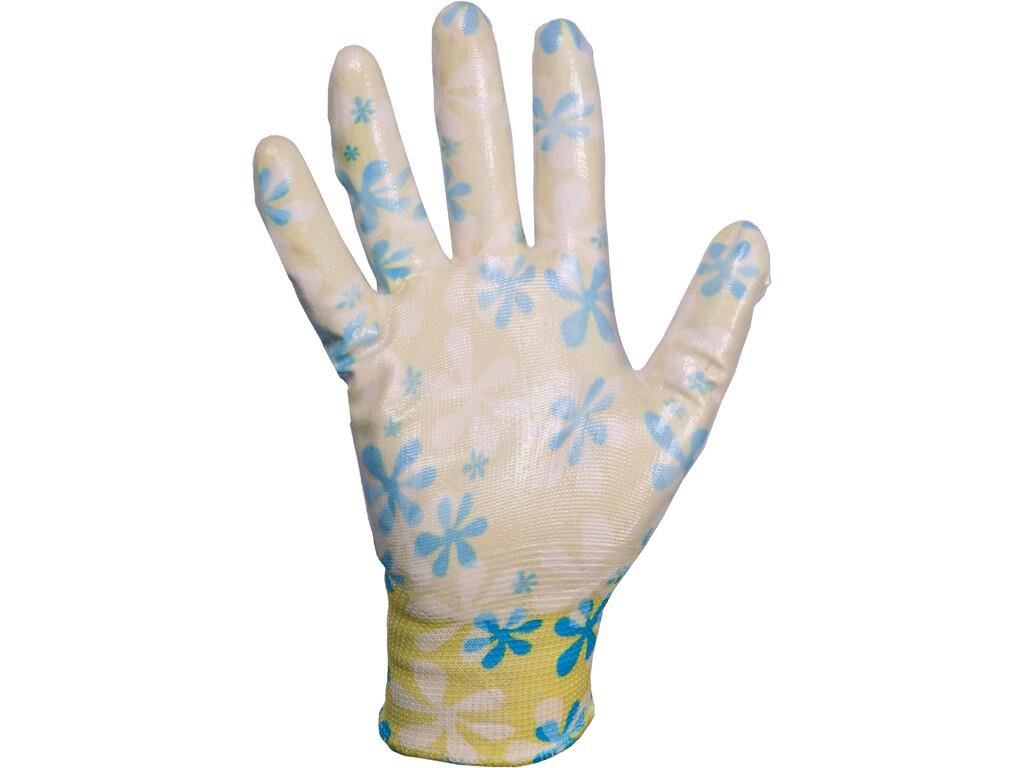 Rukavice CXS FIDO, máčené v nitrilu, vel. 08