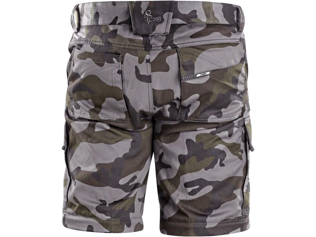 Kalhoty CXS CAMO, pánské, maskáčové, s odepínacími nohavicemi, vel. 46