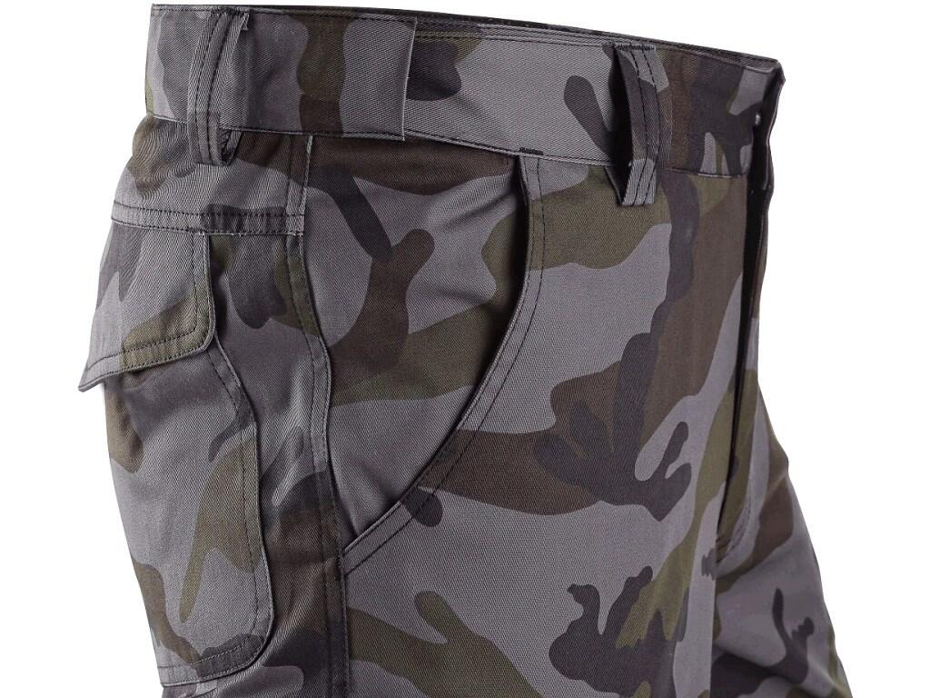 Kalhoty CXS CAMO, pánské, maskáčové, s odepínacími nohavicemi, vel. 56