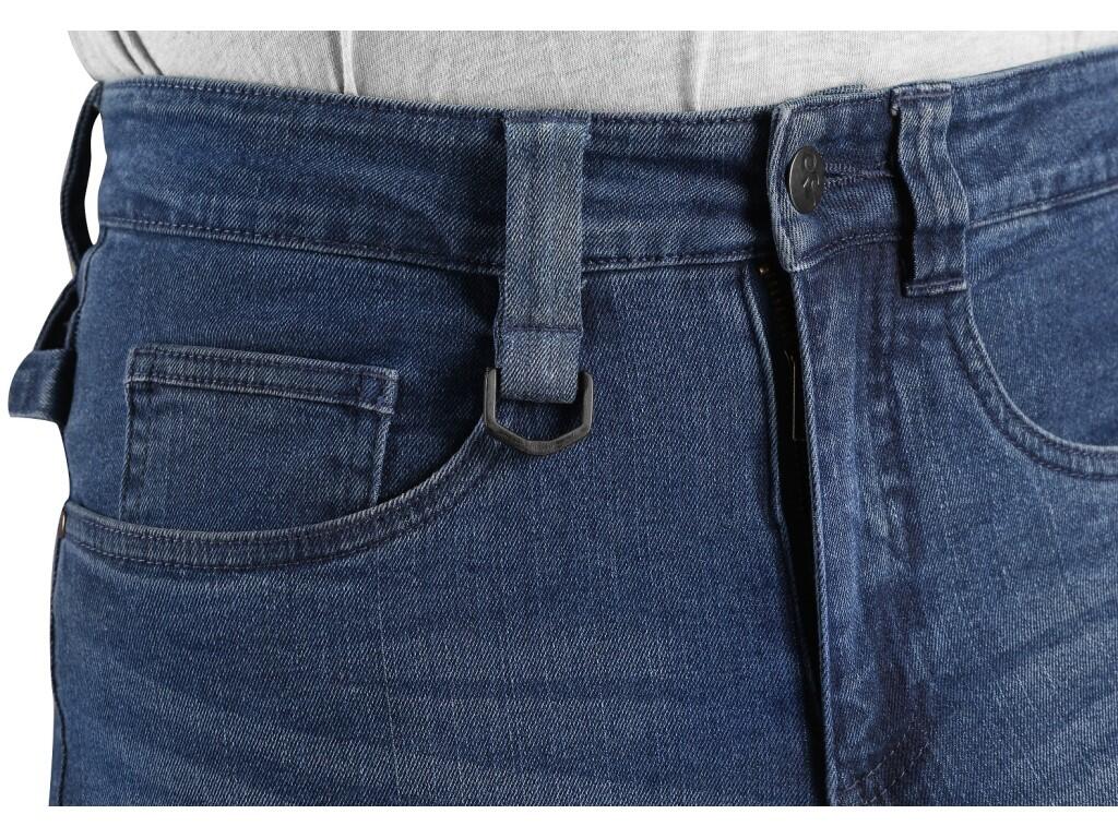 Kalhoty jeans CXS ALBI, pánské, modré, vel. 48