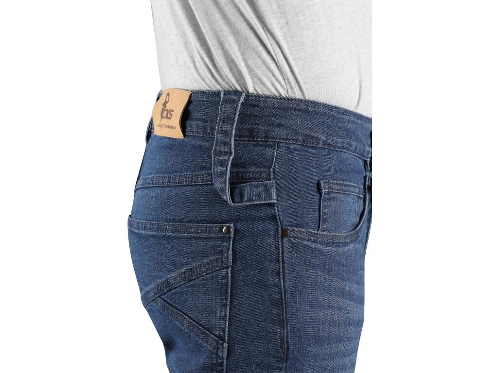 Kalhoty jeans CXS ALBI, pánské, modré, vel. 56