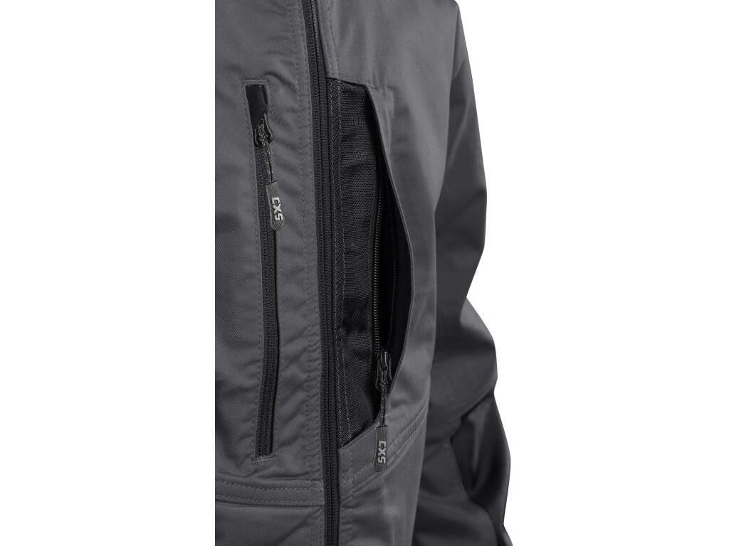 Blůza CXS SOLIS, pánská, šedo-černá