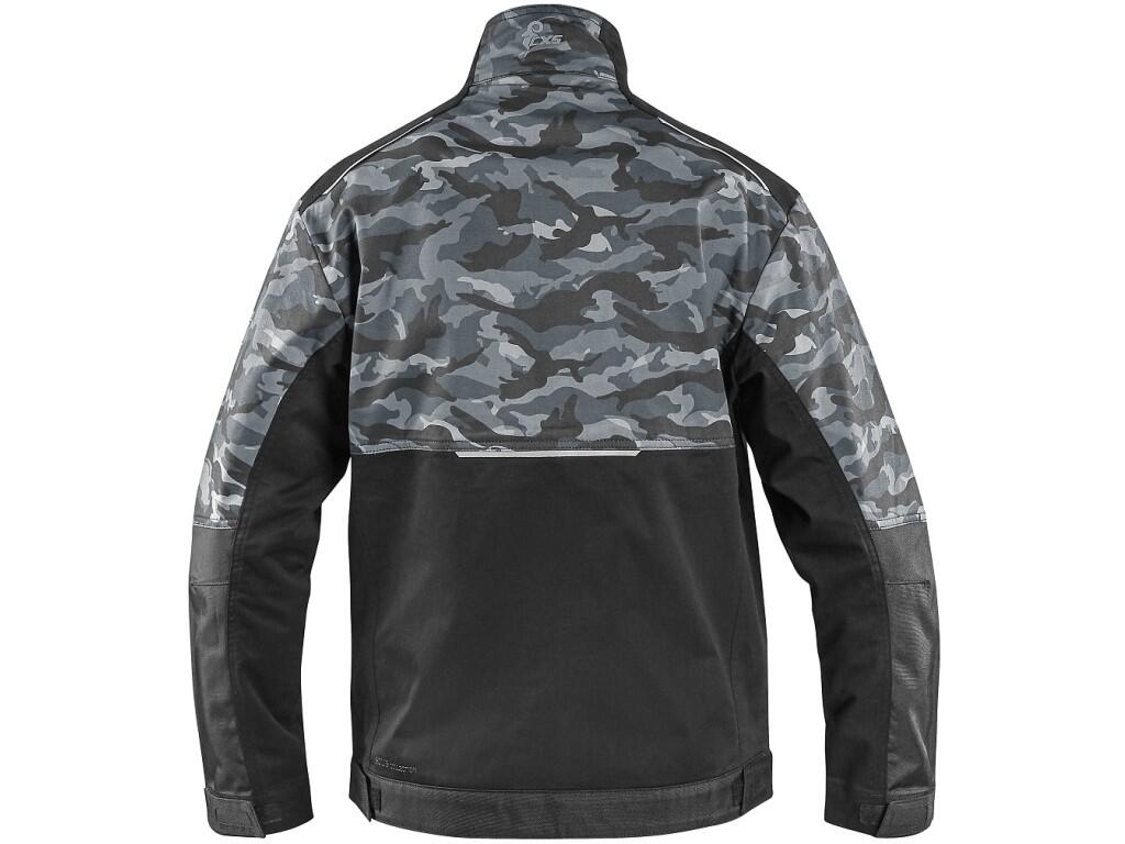 Blůza CXS SOLIS FLEX, pánská, maskáčovo-černá, vel. 46