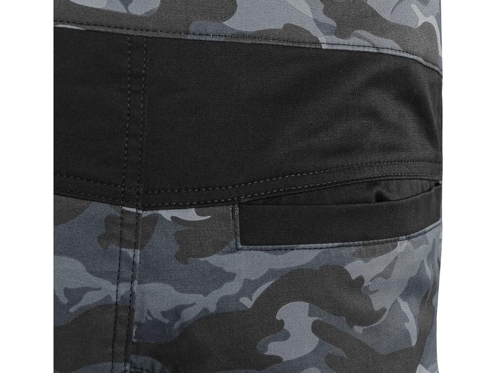 Zahradníky CXS SOLIS FLEX, pánské, maskáčovo-černé, vel. 46