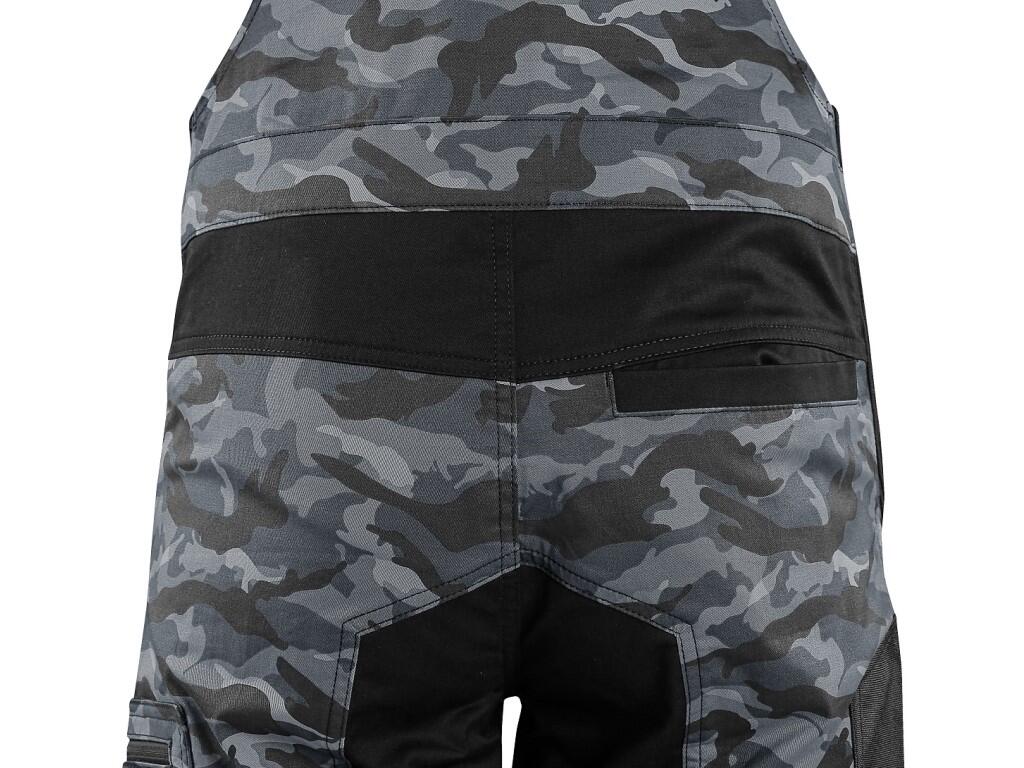 Zahradníky CXS SOLIS, pánské, maskáčovo-černé