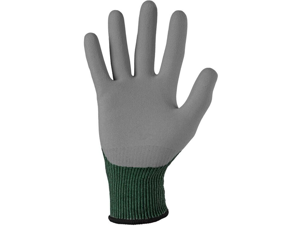 Rukavice CXS HYBRA-TECH RESOLUTE, máčená v latexu s pískovou úpravou, blistr, vel. 10