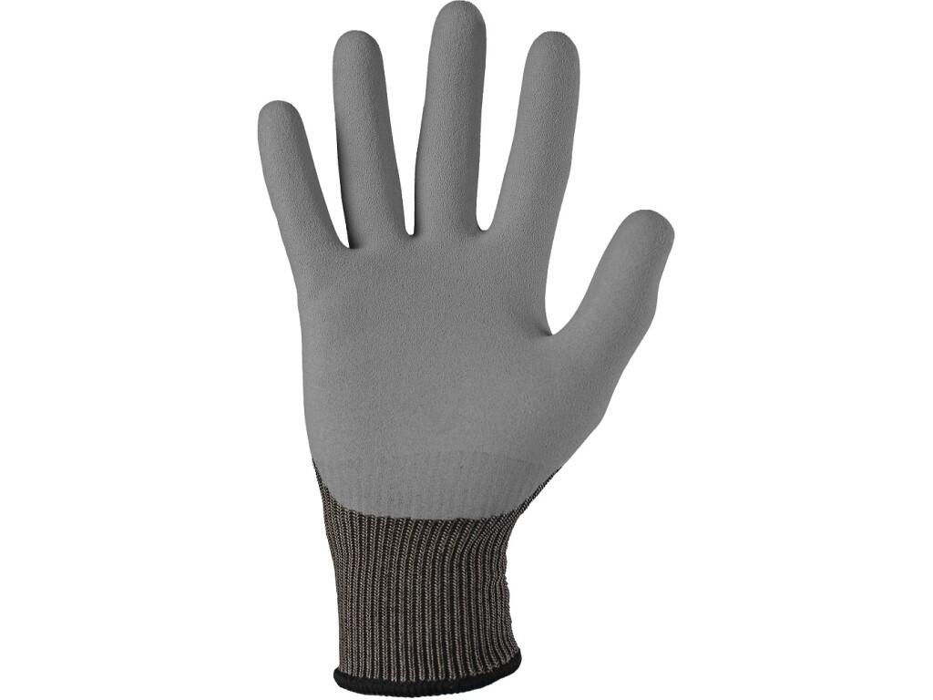 Rukavice CXS HYBRA-TECH RESOLUTE, máčená v latexu s pískovou úpravou, blistr, vel. 11
