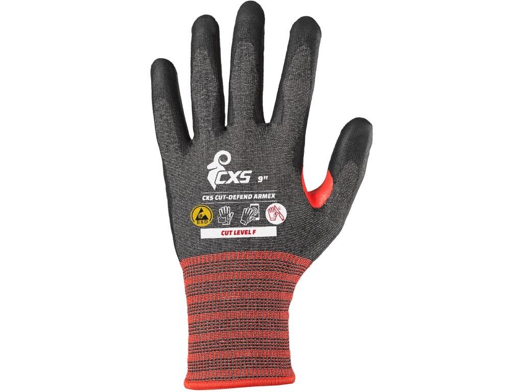 Rukavice CXS CUT-DEFEND ARMEX, protierezová, ESD